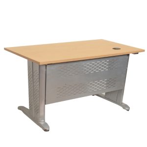 مكتب قرصة خشب MDF على شاسيه معدن دهان الكتروستاتك مقاس 100 سم × 60 سم متعدد 