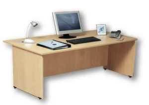 مكتب خشب MDF مقاس  140 سم × 70 سم 