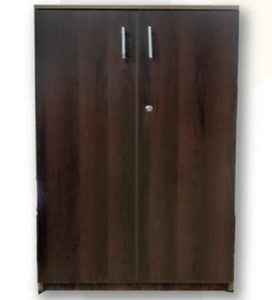 مكتبة المستندات خشب MDF 2 ضلفة مقاس 100 سم × 120 سم × 40 سم + قاطوع - 2 كالون